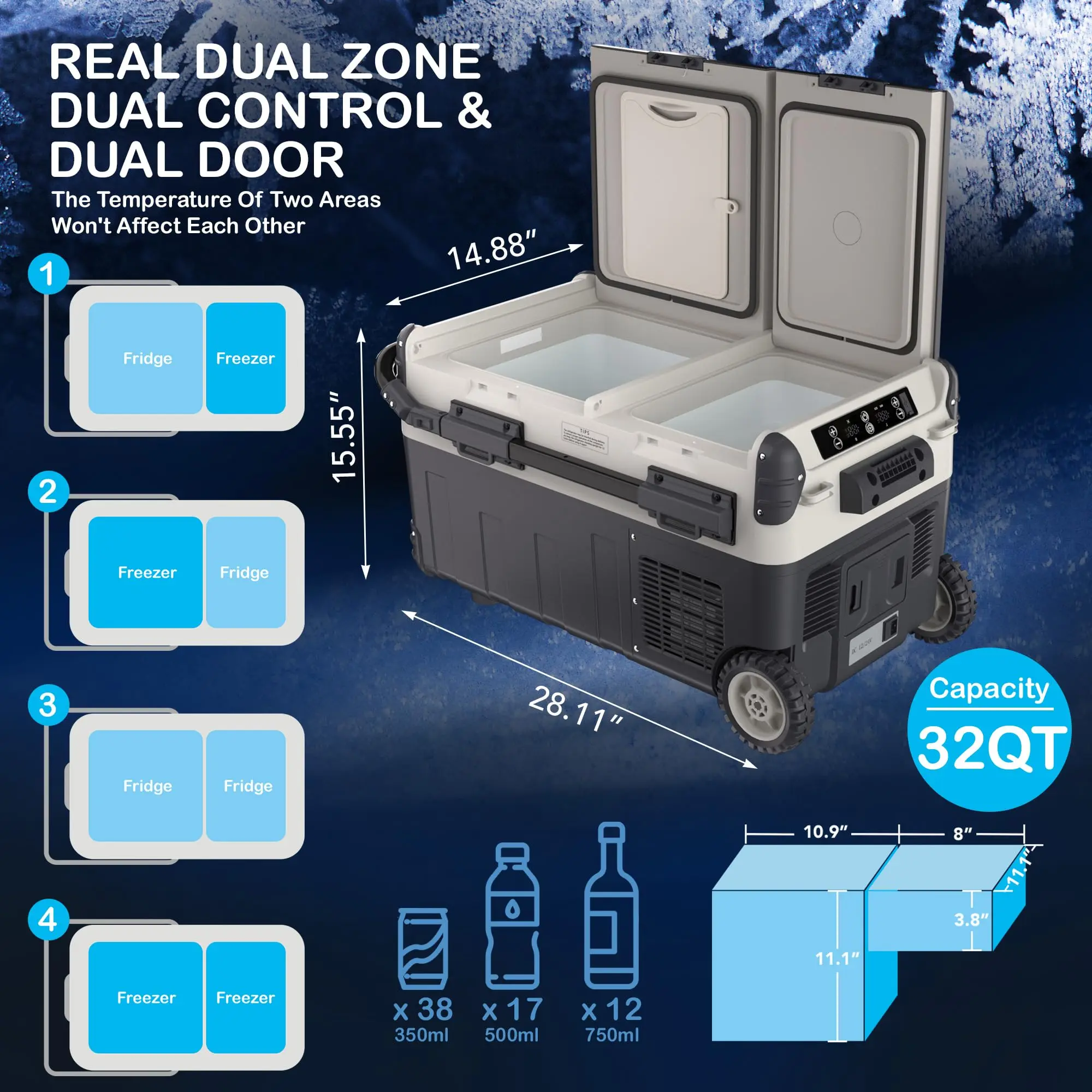32QT - With Wheels & Handle