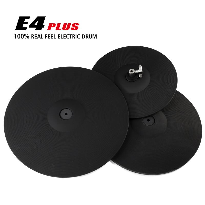 Beatello-E4 Plus Electric Drum Set, Full-Size Electronic Drum Kit for Adults, 5 Drums&3 Cymbals, USB MIDI Recording, Wooden Shells, Mesh Drum Heads, Acoustic Drum Simulation, Rim Shot & Choke Function Beatello-E4 Plus Electric Drum Set, Full-Size Electronic Drum Kit for Adults, 5 Drums&3 Cymbals, USB MIDI Recording, Wooden Shells, Mesh Drum Heads, Acoustic Drum Simulation, Rim Shot & Choke Function