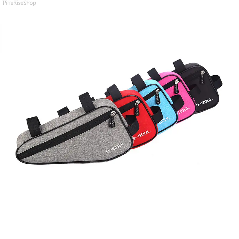 Ergonomic Triangle Frame Bike Bag, Top Tube Storage Pouch for Adults' MTB, Mountain Bikes & Road Bicycles, Front Crossbar Cycling Accessories