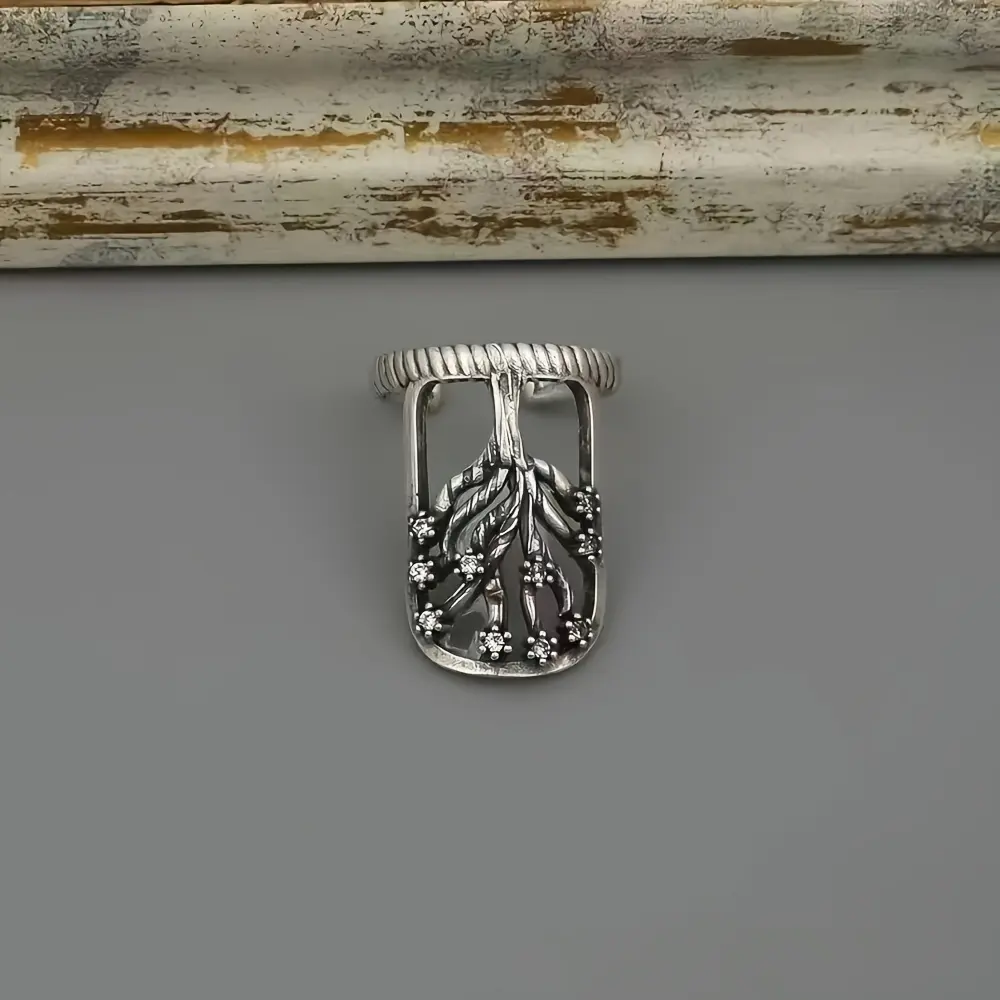4-piece Bohemian Retro Nail Ring - Adjustable Opening in One Size for Daily Wear, Parties, Valentine's Day Gifts, Elegant Nails Throughout The Year, Retro Nail Decor