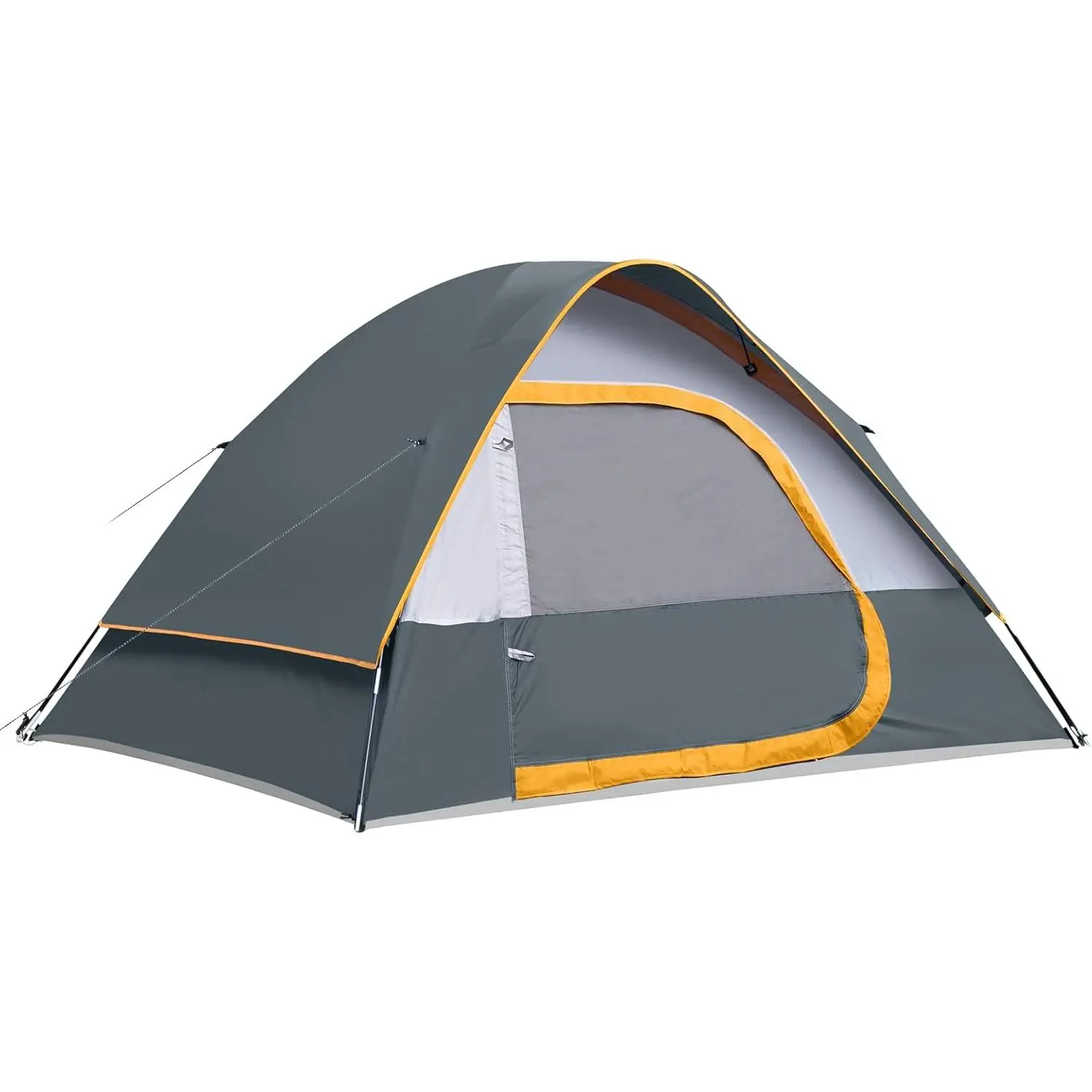 Camping Tent 2-4 Person, Waterproof Windproof Tent with Rainfly Easy Set up-Portable Dome Tents  Camping-