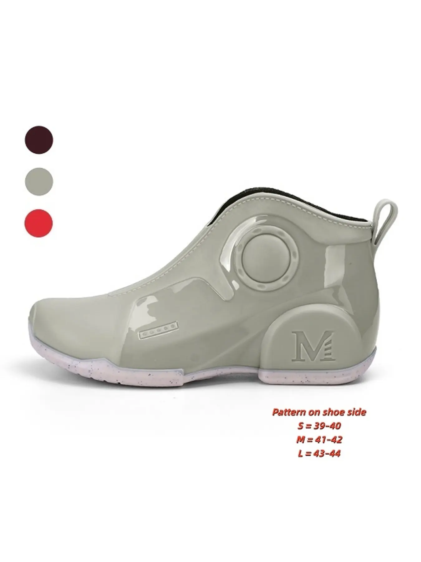 Mens Height Increasing Short Waterproof Rain Boots Non Slip Soft Sole Water Shoes For Daily Commute Car Washing Outdoor Adventure River Trekking Beach Pool Activities