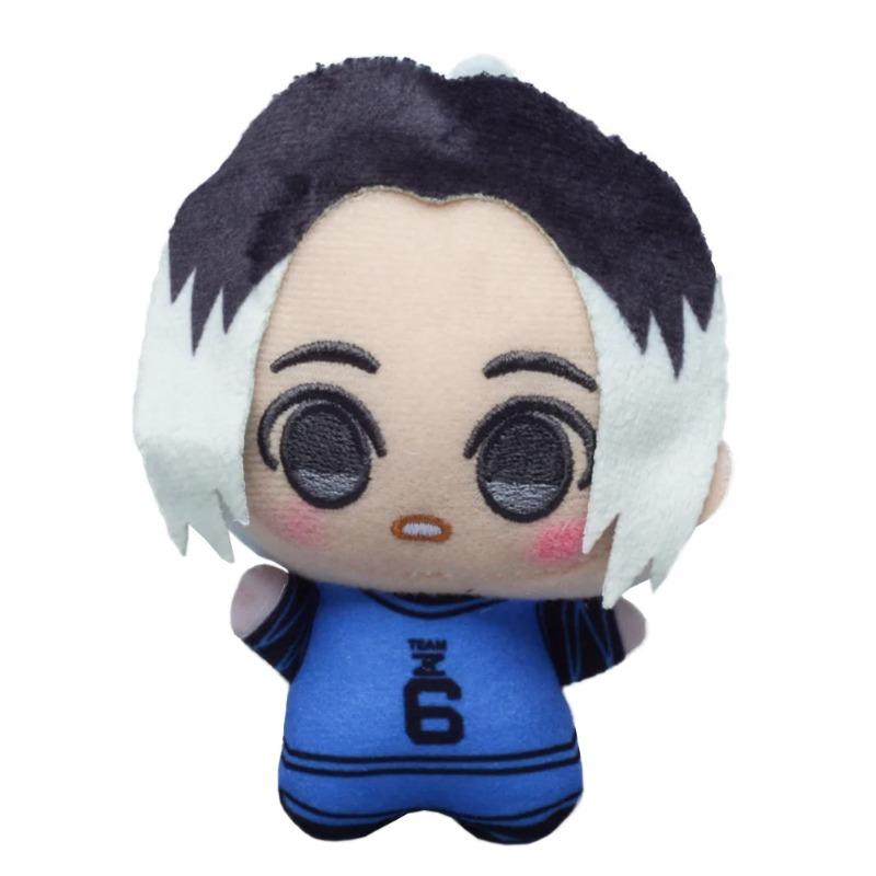 Mini Blue Lock Plush Keychain – Seishiro Nagi Isagi Yoichi Bachira Chigiri Jingo Raichi Soft Stuffed Doll Gift