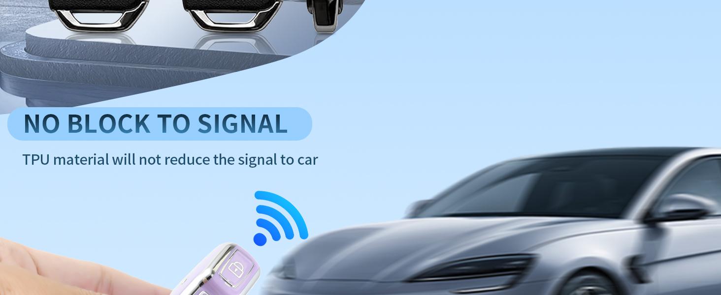 for Kia Key Fob Cover Special Key Fob Case Cover Holder for Kia Ceed Cerato Forte NIRO Seltos Sorento Soul Sportage Telluride K5 Accessories Smart Keyless Remote Key Protector, Purple