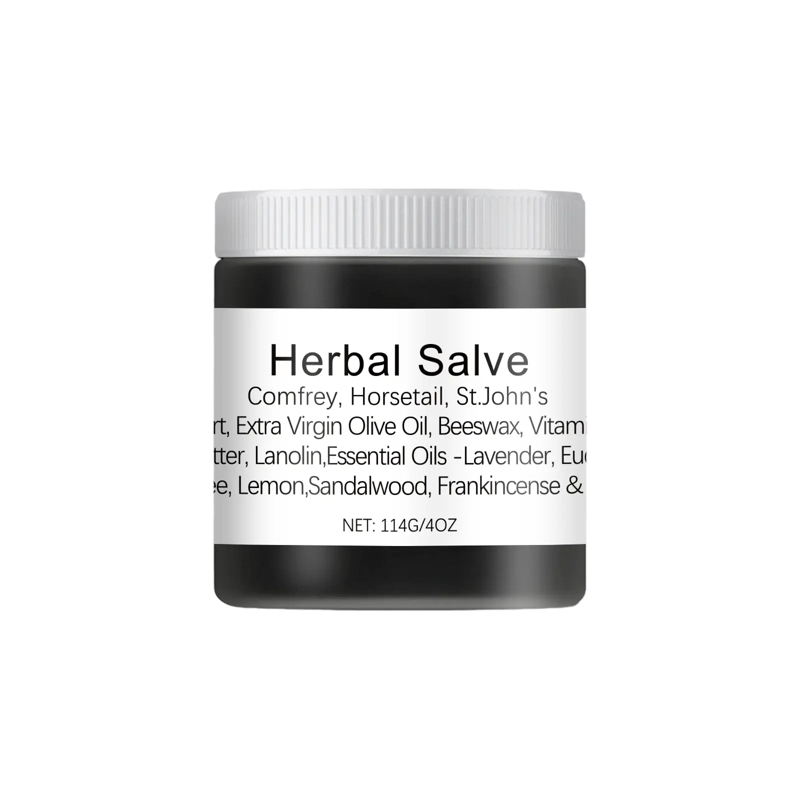 Herbal Body Massage Salve, Natural Plant Extract Moisturizing Ointment, Nourishing Skin Care Balm for Whole Body