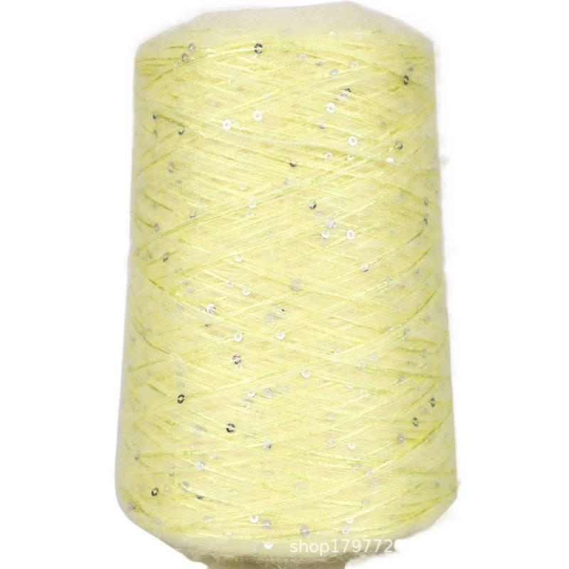 Mohair yarn, fine sequin yarn, glitter thread, hand-knitting yarn, yarn ball Mohair yarn, fine sequin yarn, glitter thread, hand-knitting yarn, yarn ball