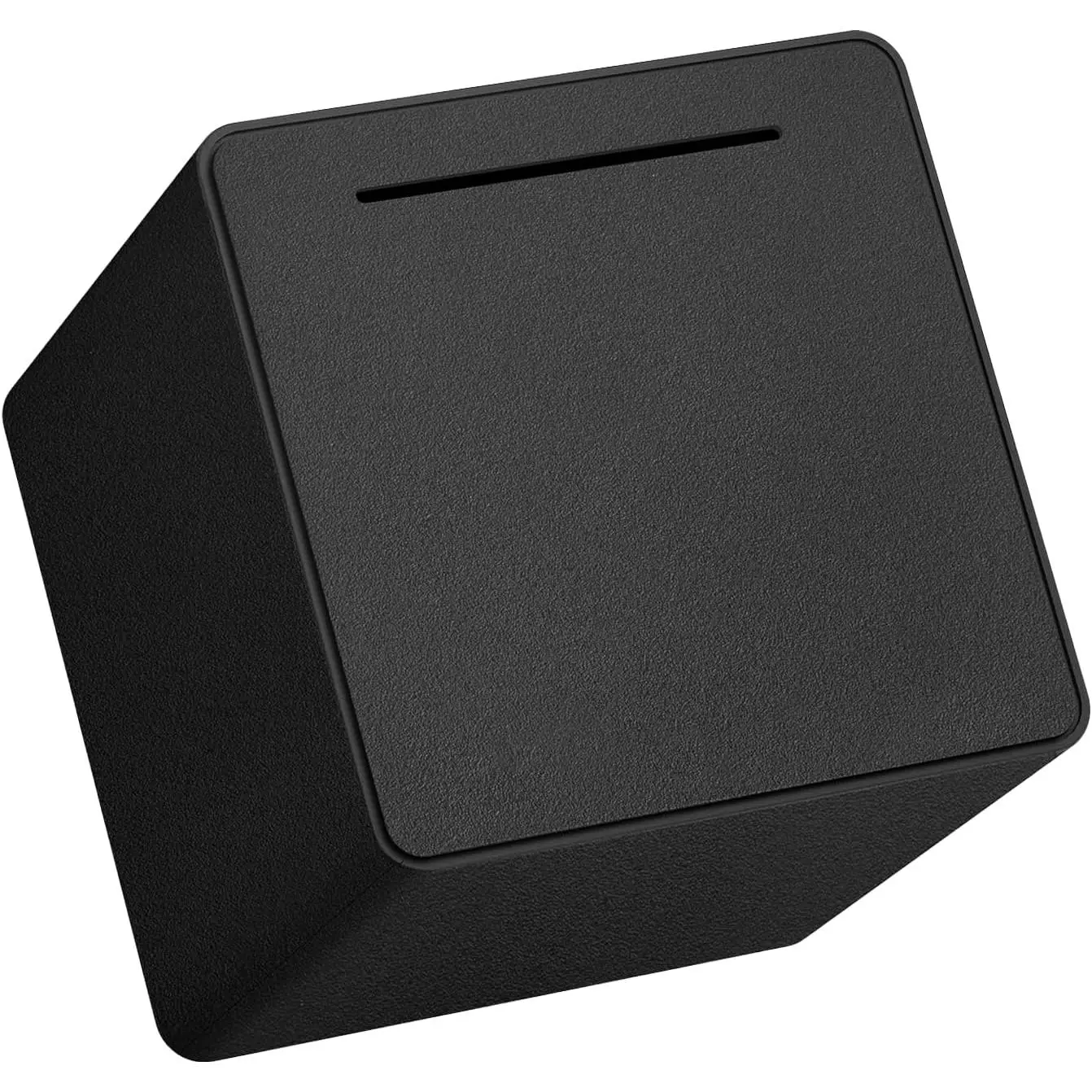Durable Patchwork Piggy Bank for Adults - 6" Assembled Money-Saving Box, Must-Break-to-Open Unopenable Cash-Saving Container for 2024 Goals