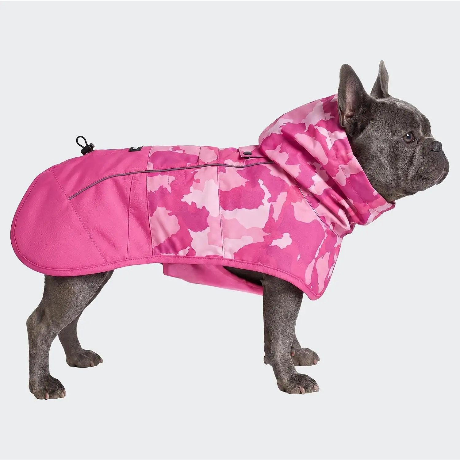 Waterproof Dog Raincoat Rain Jacket with Hood, Full Coverage