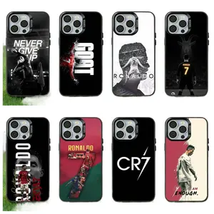 Football CR7 R-RoNaldo Durable phone case for iPhone 12, 13, 14, 15, 16, 17 Pro Max, Pro, Plus, and 17 Air,the perfect gift for her or him, ideal for parties.