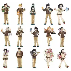 DEMON 2026 Valentine's Day Ver. Rengoku Kyoujurou Acg Stand Giyu Figure Double Insertion Acrylic Stand Genya Standing Plate Toys