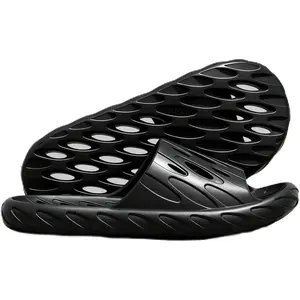 Mens Shower Shoes | Bath Slippers with Holes | Quick Dry Non Slip Indoor Home Bedroom Pool Spa College Dorm GuestGift.