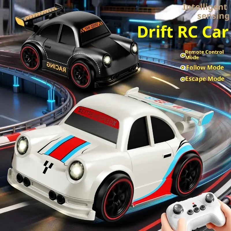 Boy Remote Control Four-Wheel Race Car, Gesture Sensing Drift, Smart Cool, Christmas Gift, Holiday Present, Includes Handheld Controller