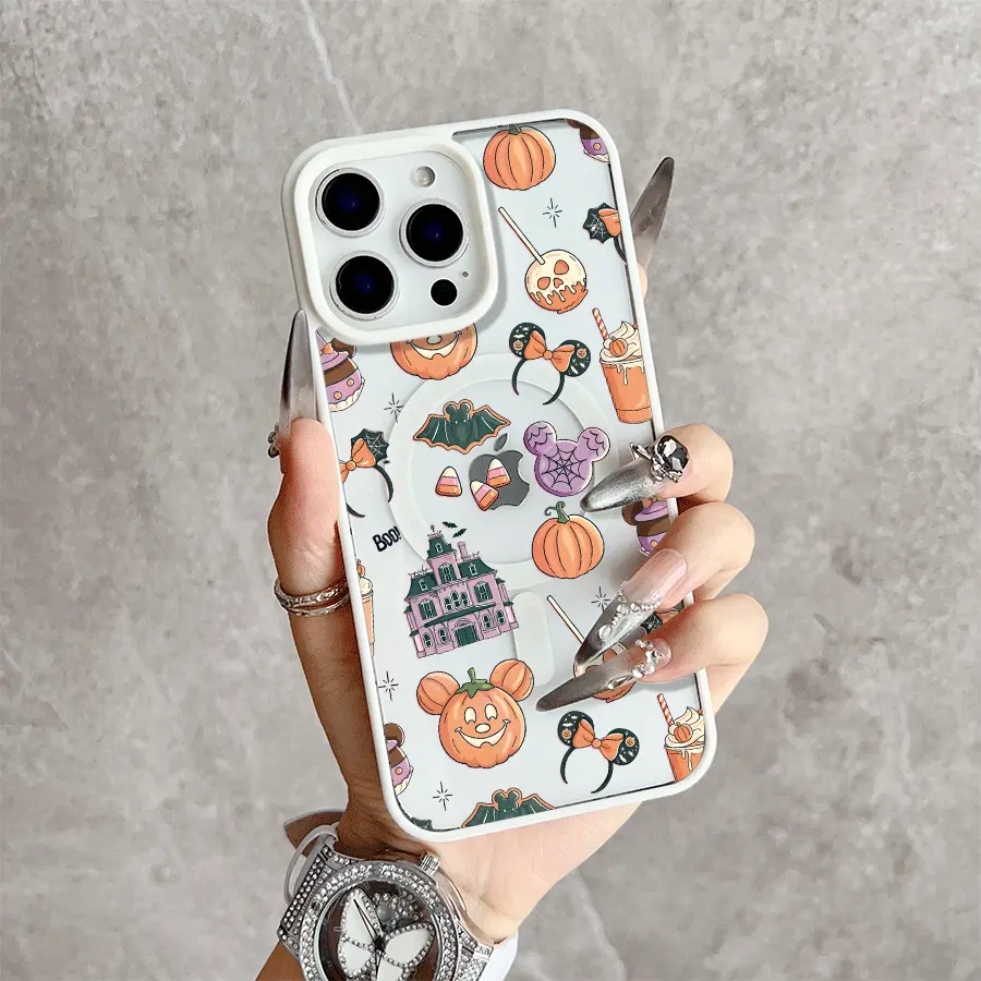 Haunted Pumpkin Ears Phone Case by Mood In Case