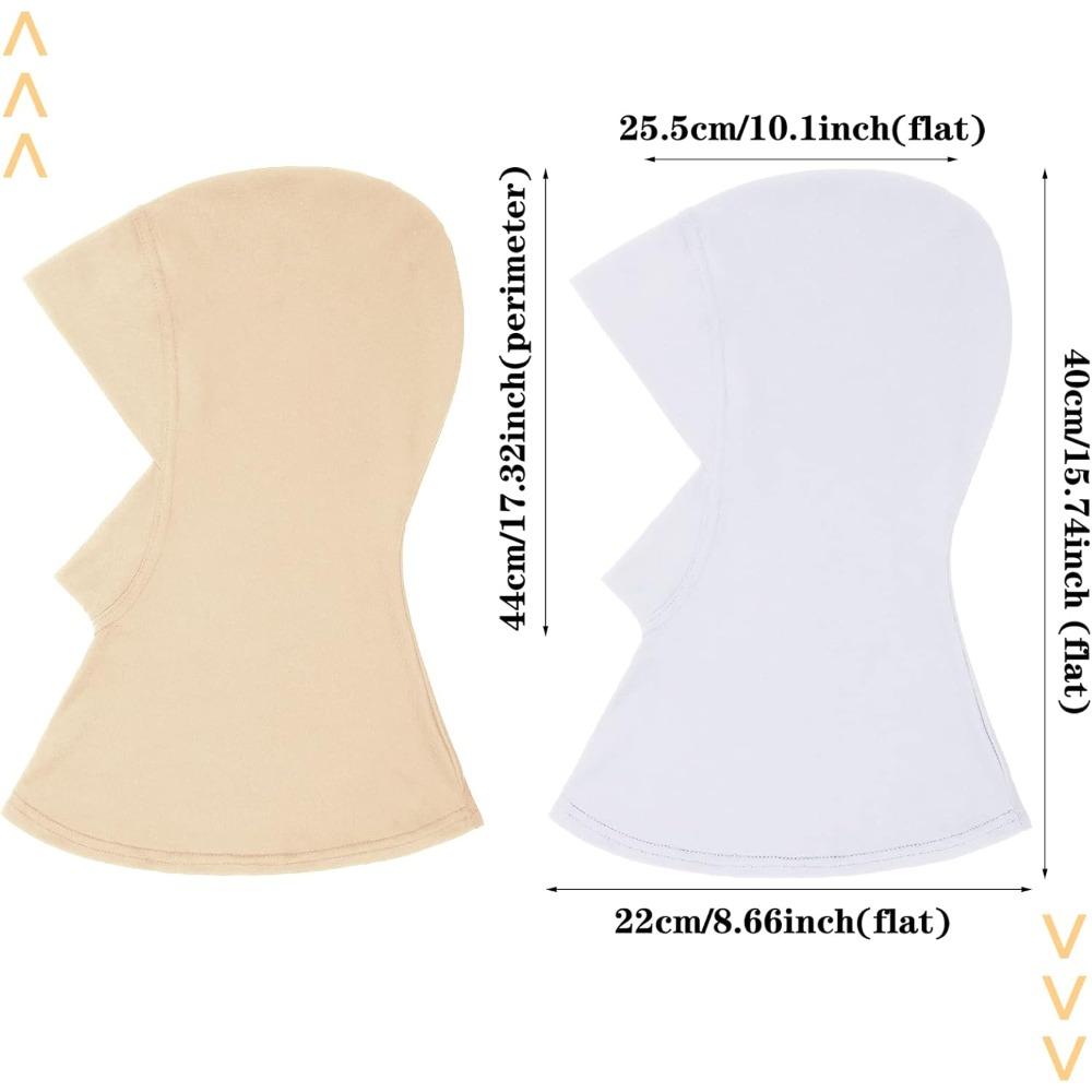 4 Pieces Modal Hijab Cap Adjustable Muslim Stretchy Turban Full Cover Shawl Cap Full Neck Coverage for Lady hat 4 Pieces Modal Hijab Cap Adjustable Muslim Stretchy Turban Full Cover Shawl Cap Full Neck Coverage for Lady hat