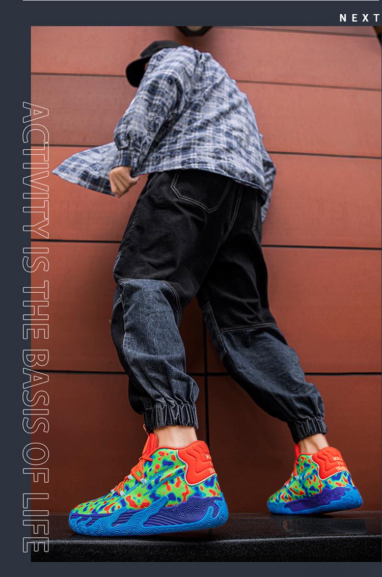 Basketball sneaker breathable Sports Shoes Training Athletic Women Basketball Sneakers Shoes for Man jogging shoes