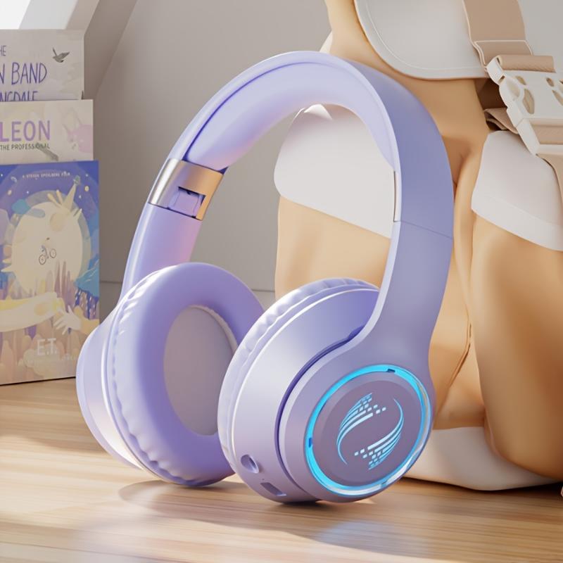 Foldable Wireless Earbuds - Long Battery Life, Wireless Stereo, Soft Ear Pads, TF Card Player - Comfortable, Portable, Suitable For Smartphones And Laptops, USB Type-C Charging, Wireless Gaming Headsets, Wireless Headset Games, Wireless Ear Foldable Wireless Earbuds - Long Battery Life, Wireless Stereo, Soft Ear Pads, TF Card Player - Comfortable, Portable, Suitable For Smartphones And Laptops, USB Type-C Charging, Wireless Gaming Headsets, Wireless Headset Games, Wireless Ear