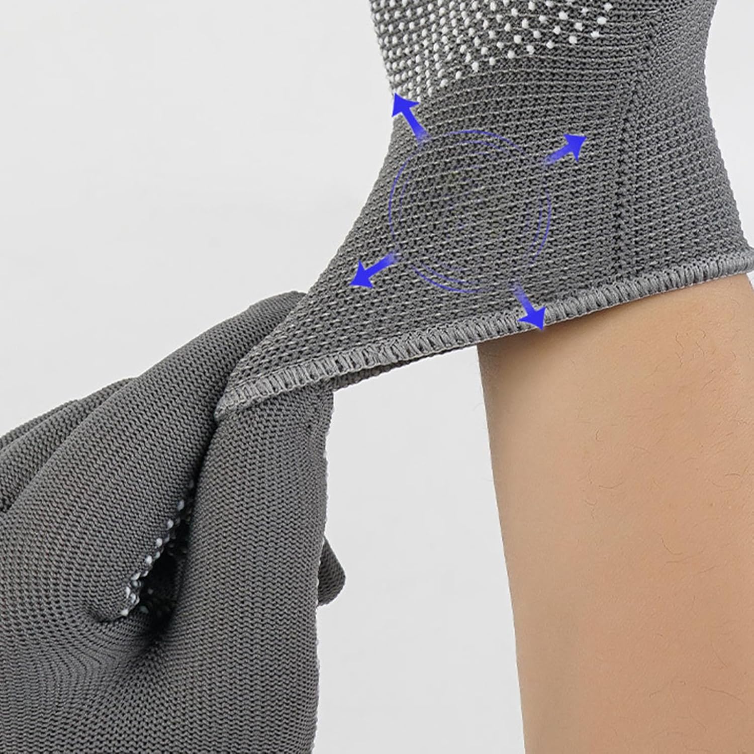 1 Pair Work Gloves Anti-slip Knitted Stretchy Cloth Glove Thin Moist Glove Liners with Grip Gloves for Men Womens Safety Working Nylon Cloth Dot Grip Liners Moving for Men Warehouse Garden 1 Pair Work Gloves Anti-slip Knitted Stretchy Cloth Glove Thin Moist Glove Liners with Grip Gloves for Men Womens Safety Working Nylon Cloth Dot Grip Liners Moving for Men Warehouse Garden