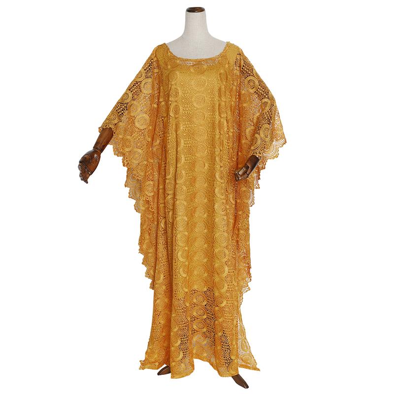 African Women's Solid Color Lace Kaftan elegant Dress 2026 Embroidery Rhinestone for Party Holiday Wedding Guest Plus Size Ladies Clothes for All Seasons maxi formal party gown goddess valentine's day vacation