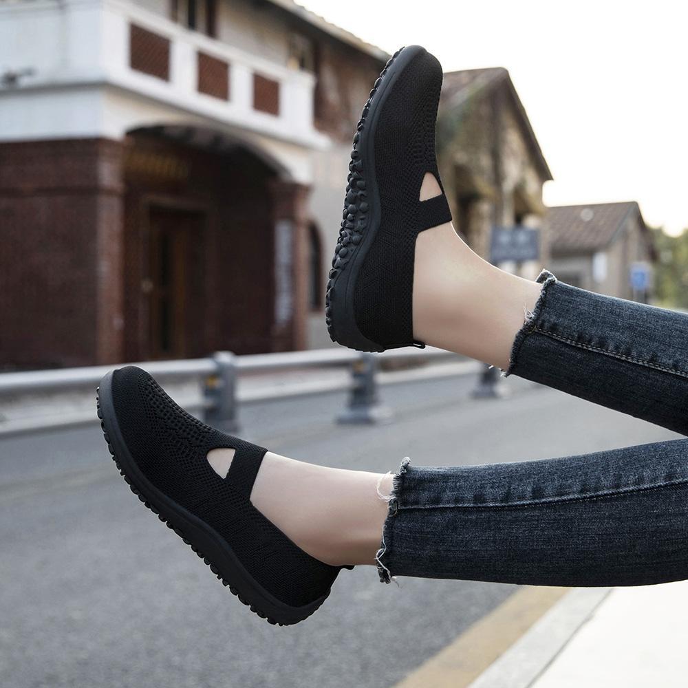 Barefoot Flats Shoes for Women Casual Slip on Zero Drop Mesh Minimalist Walking Fashion Wide Toe Box Sneakers Lightweight Summer Athletic Sports Loafer