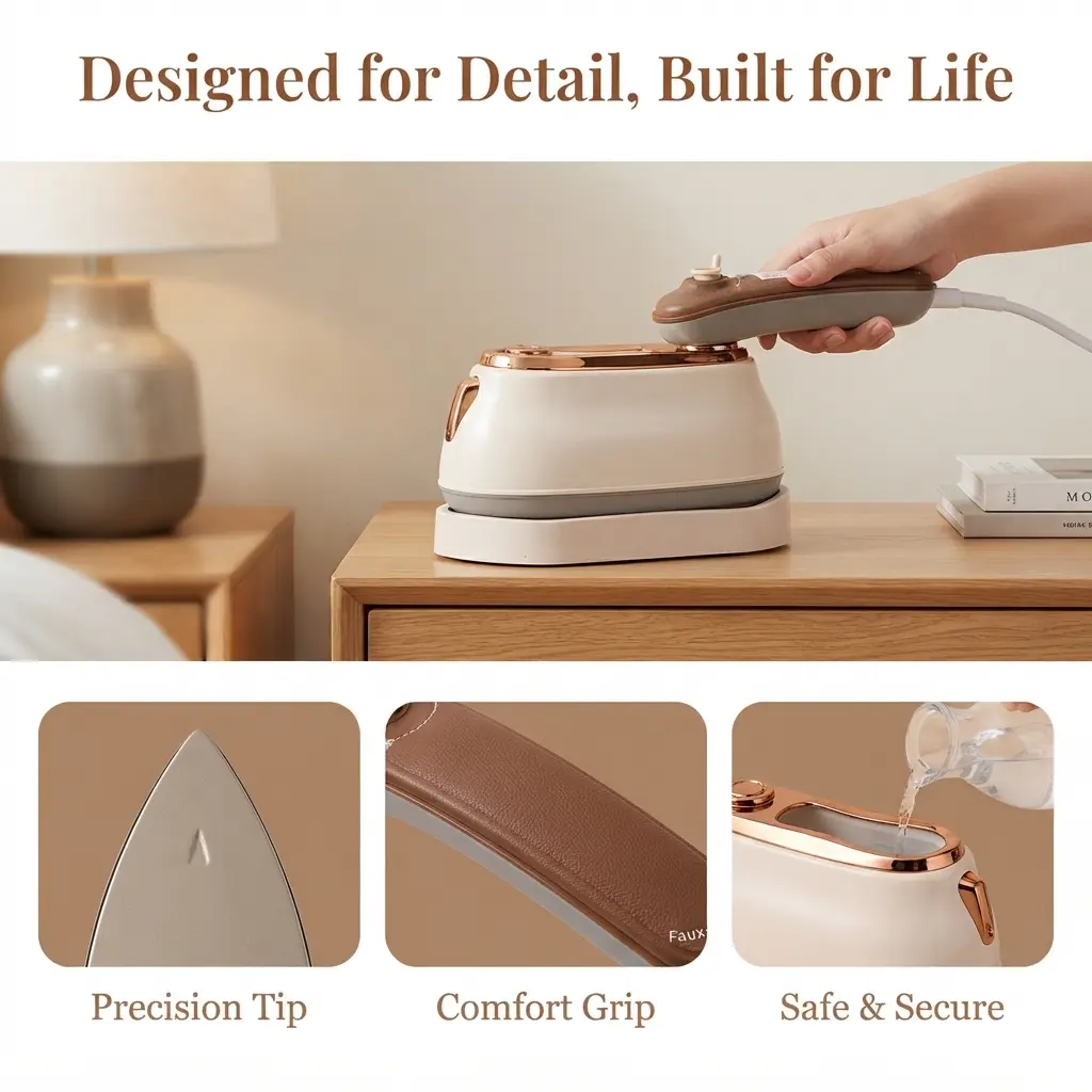 Garment Steamer for Home Use, New Model Small Portable Steam Iron, Dormitory Clothes Ironing Machine, Handheld Ironing Machine