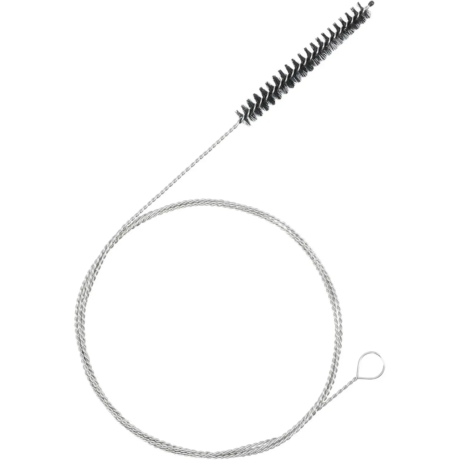 72 Inches Drain Brush, Flexible Nylon Brush for Cleaning Sunroof Drain, Refrigerator Drain, Aquarium Filter, Siphon Hose (Black)