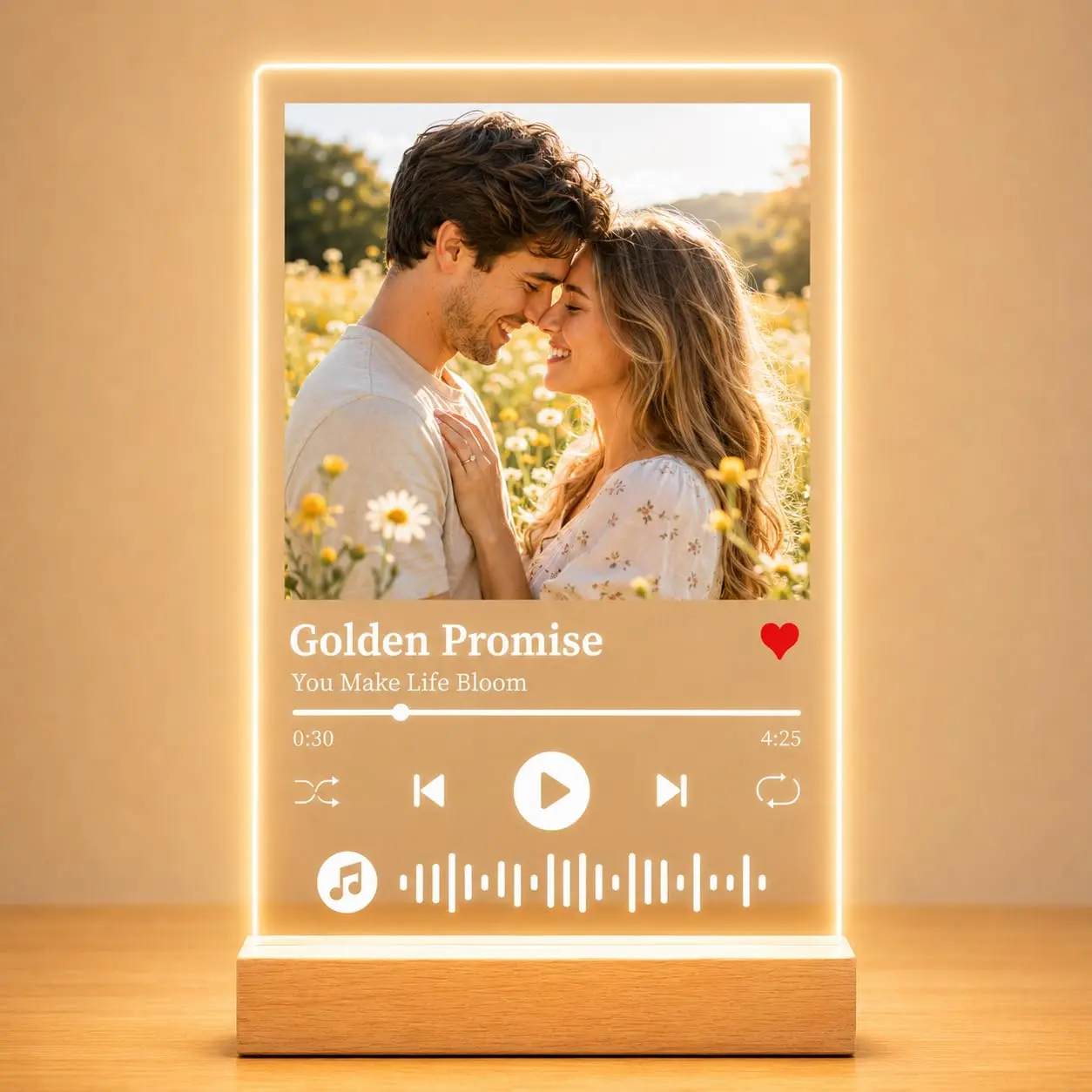 Orivox Custom Spotify Plaque, Spotify Picture Frame, Custom Music Plaque