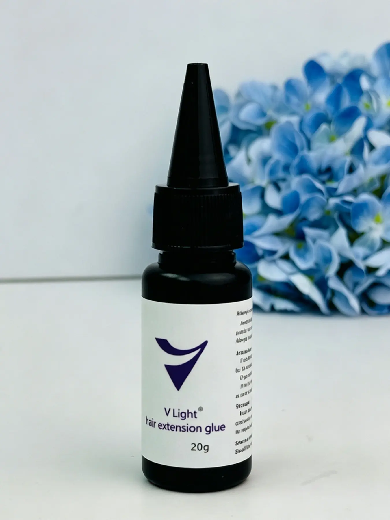 VLight Hair Extension Glue Clear Invisible waterproof Speed Hold Adhesive Perfect hold in hair bonding For Hair Weaves & Lace Front Wigs  1Pc 20g