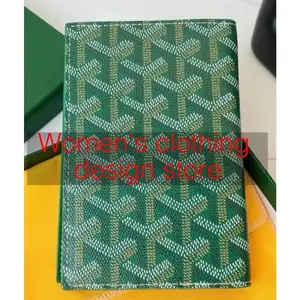 Versatile Foldable Short Wallet, Printed Ultra-Thin Bi-Fold Leather Card Holder with Multiple Card Slots