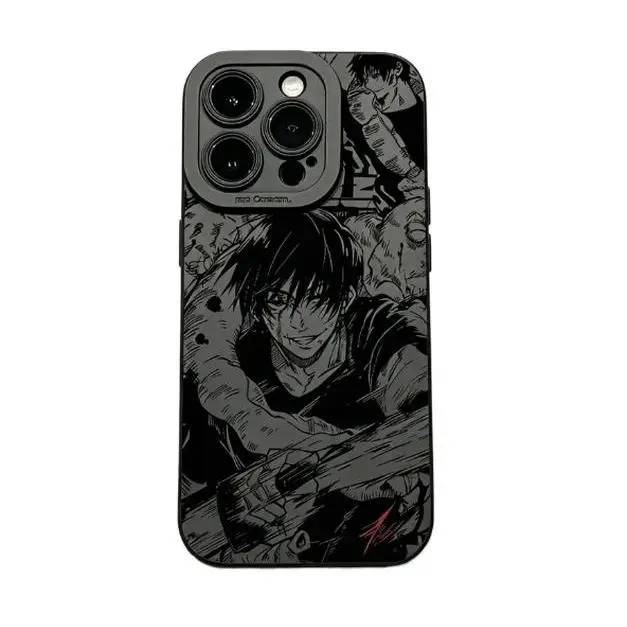 F-Fushiguro T-Toji Phone Case Compatible with for iphone Models 17, 16E, 16, 15, 14, 13, 12, 11 Mini, Pro, Max, Air, X, XR, XSMAX, 8, 7 Plus,Samsung S22 S23 S24 S25, Featuring a Soft TPU Back Cover That Is Anti-Fall.