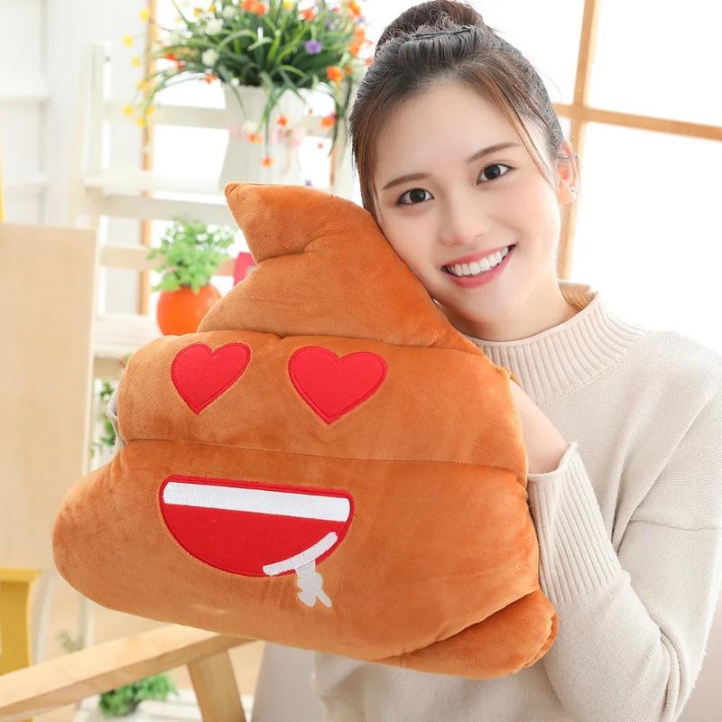 25-45CM Kawaii Cartoon Anime Toilet Expressions Stuffed Plush Toys Funny Poop Toys Pillow Children's Holiday GiftsHigh Quality & Durable, Perfect Gift for Kids & Adults