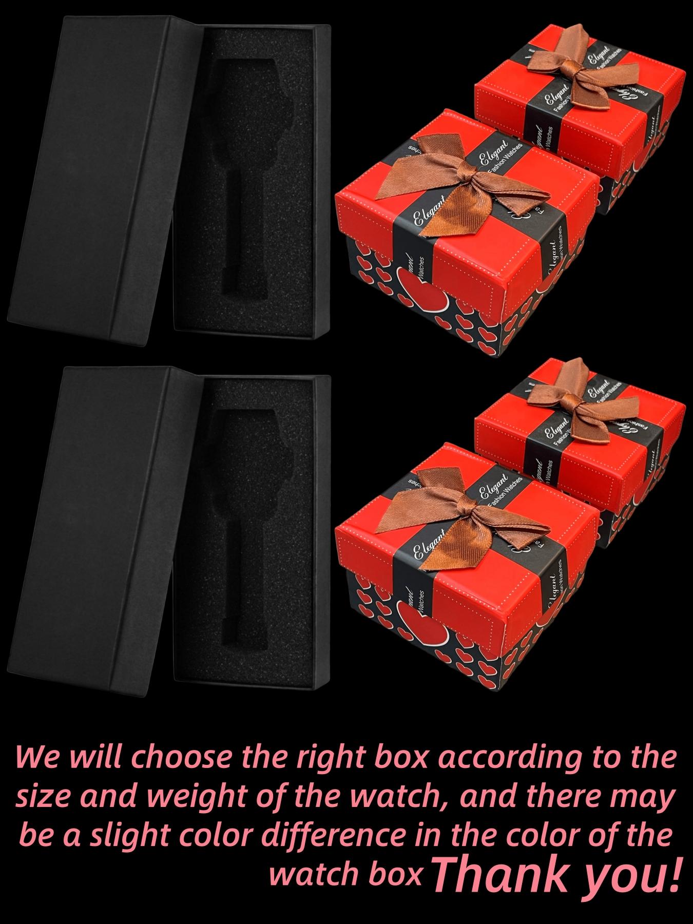 Men's Business Fashion Square Dial Quartz Watch, with Box, 2024 New Style Fashion Multifunction Watch for Party, Trendy All-match & Exquisite Watch for Birthday Gift, Trendy Multifunctional Watch, Business Fashion Watches