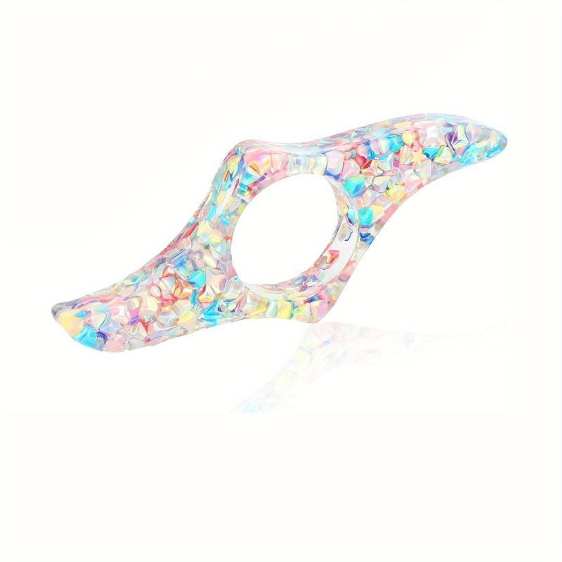 Transparent Thumb Book Holder, 1 Count Thumb Ring Book Page Holder, Personalized Thumb Bookmark, Book Accessories for Teachers & Book Lovers