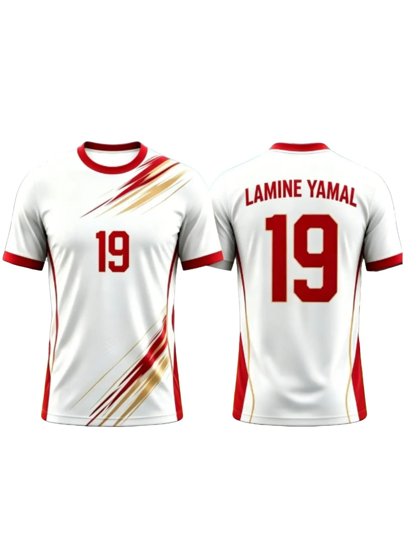2026 New Summer Soccer Jersey, Unisex Collectible Football Top, Training Match Sports Wear, Short Sleeve, Breathable Quick-Dry, Casual Style