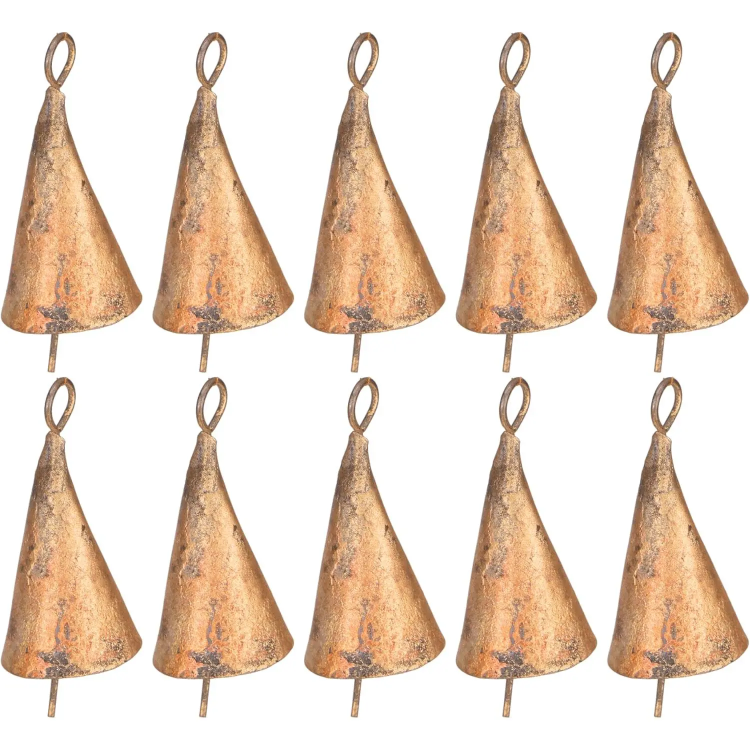 10 count 1.75 Inch Bells for Crafts,  Decor, Christmas  Ornaments, Christmas  Decorations, Christmas Bells for Decoration -  Jingle Bells Small    Cow Bells