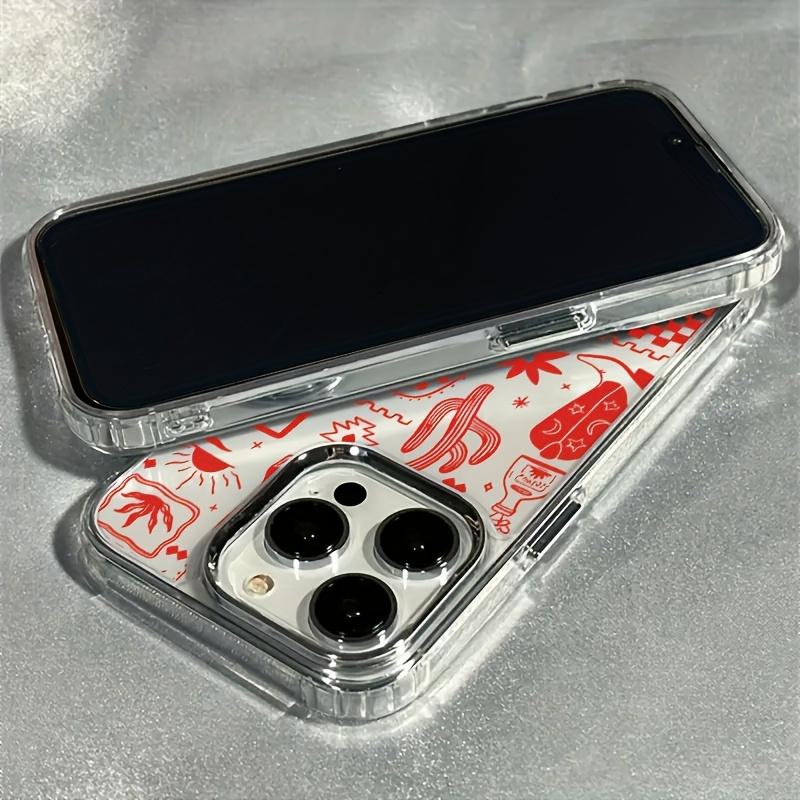 Phone case for iPhone 17air/16promax/15plus/14/13/12 series: Cowboy boot pattern, luxurious transparent electroplated lens protection case