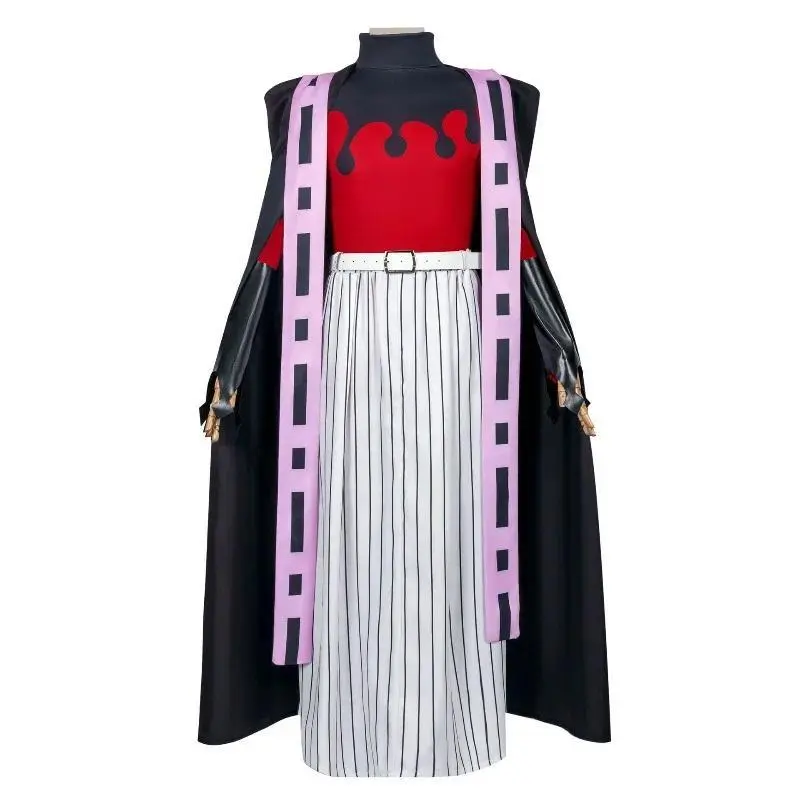 Demon Slayer (Kimetsu No Yaiba) Douma Cosplay Costume Set - Men's/Women's Kimono, Wig, Clothes for Halloween Party Supplies