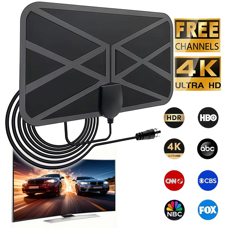 2026 TV Antenna, HD Digital Antenna with Amplifier Signal Booster ...