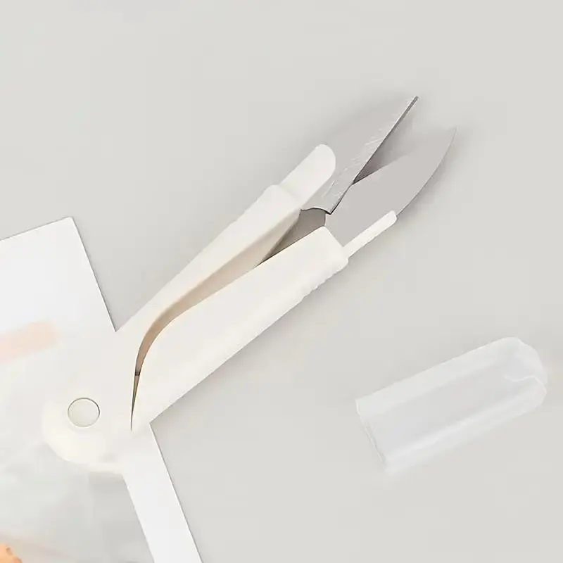Portable Sewing Scissors, Safe Thread Cutter, Embroidery U-Shape Scissors, Perfect Valentine's Day Gift, Essential Crafting Tool, Sewing Tools