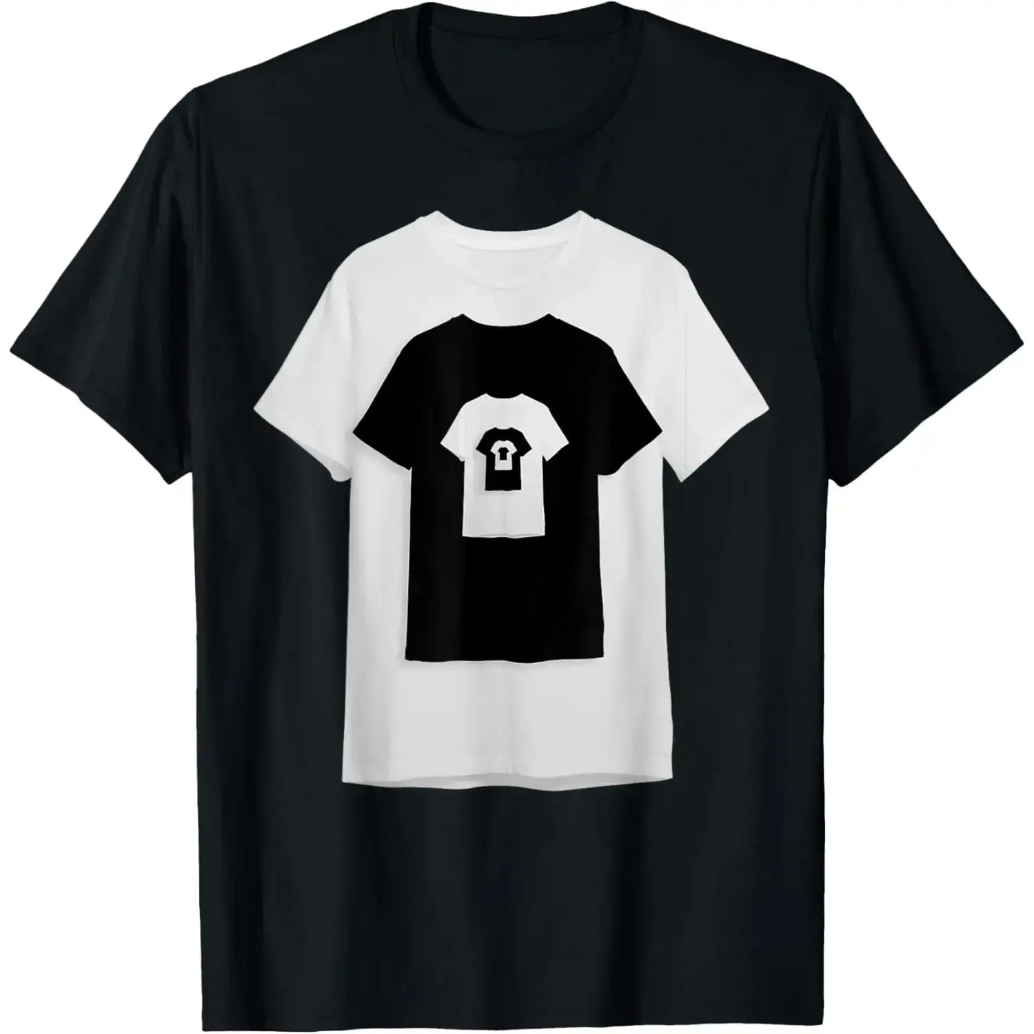 Optical Illusion - Shirt On A Shirt T-Shirt Shirt Of A Shirt Funny Meme Shirt / Weirdcore Clothing