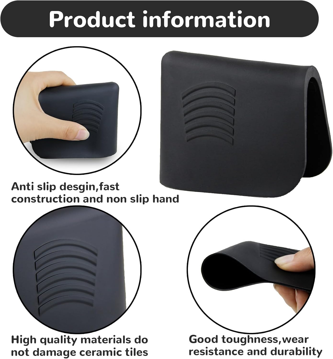 4 count Caulking Grout Applicator Tool, Manual Caulk Grout Tool, Tile Grout Tool Brick Filler Caulking Finishing Scraper Tool