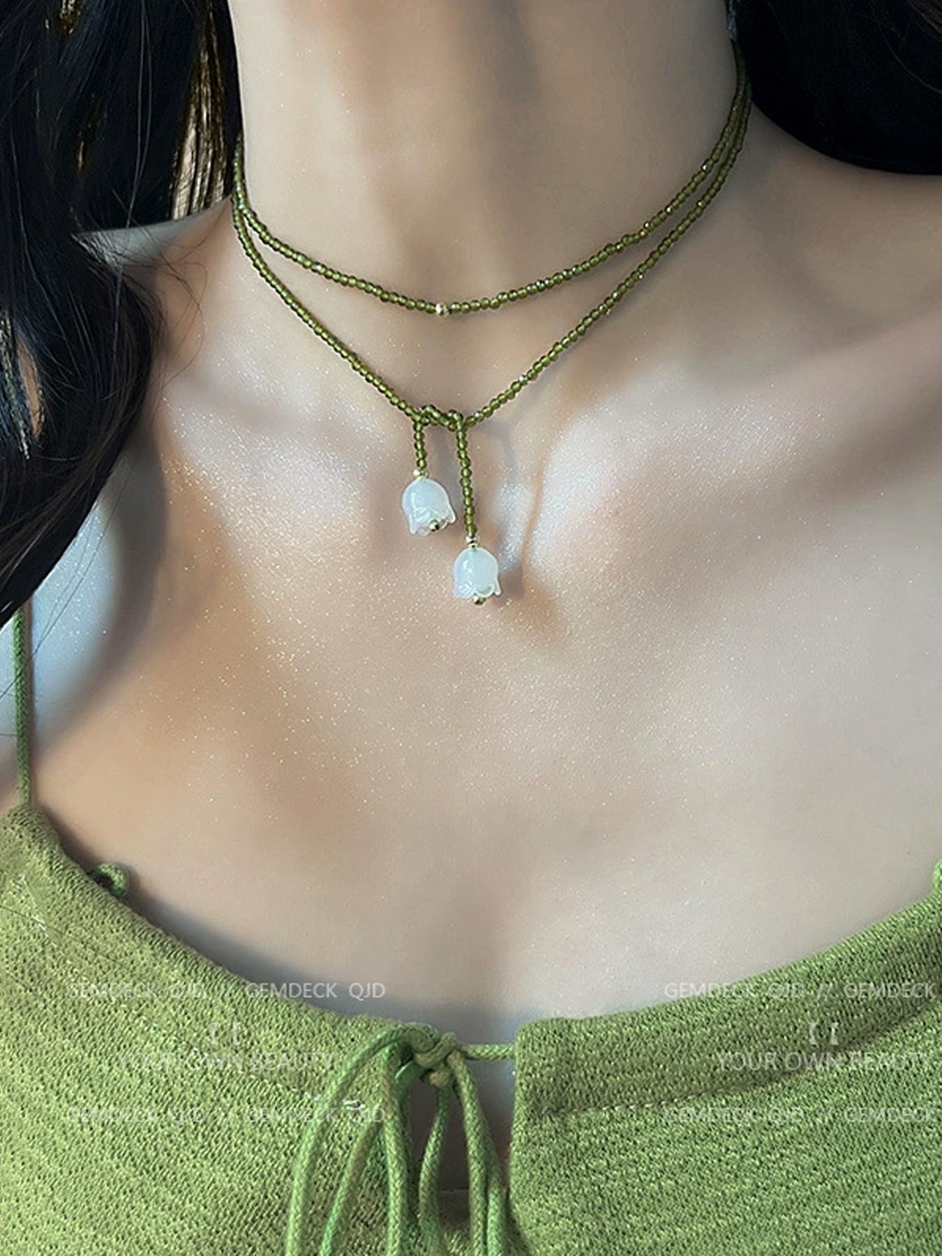 Women's Elegant Artificial Crystal Decor Pendant Necklace, Fashion Jewelry for Party, Daily Clothing Decor, Trendy All-match & Exquisite Jewelry for Birthday Gift, Fashion Pendants