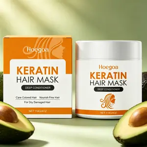 Keratin Nourishing Hair Mask (114g), Easy Absorption, Moisturizes Damaged Hair, Softens Hair, Natural Shine, Volumizing Hair Care