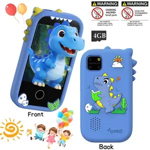 Kids' Smart Toy Phone With 2.8-Inch Color Touch Screen, 30W Pixel Lens, Multi-Functions Including Games, Photography, Video, Music, Recording, Calendar, Alarm, Calculator And Flashlight, Ideal Gift For Kids Aged 3-12 On Christmas And Birthdays