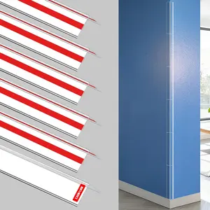 6PCS Clear Self-Adhesive Night Stand Corner Protectors，Corner Guards & Edge Protector for Wall Door Frame Cabinet Baseboard & Door, Table, Stair (2.5x40.6cm/1.0x16in)