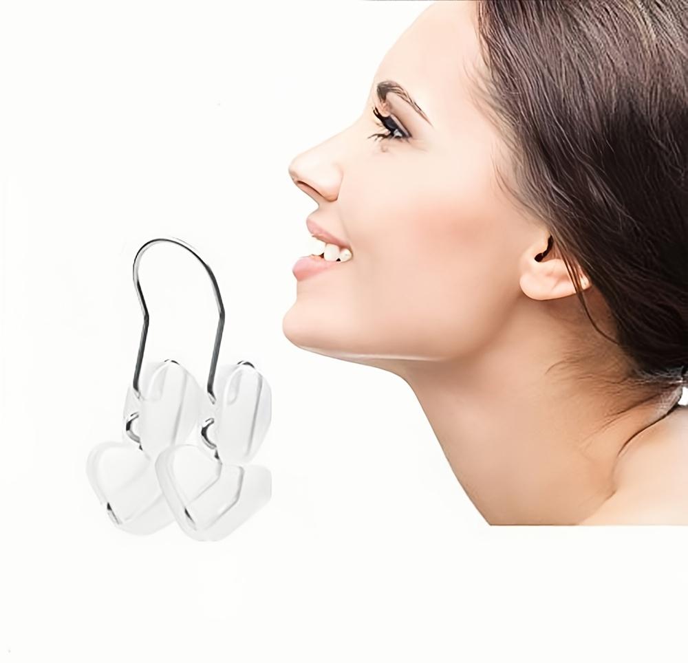 Adjustable nose shaper_Non-surgical nose lift hook, reusable, transparent, fragrance-free, no batteries required, multiple scenarios for beauty and comfort, nose lift hook Nose-Shaped Device ice roller face