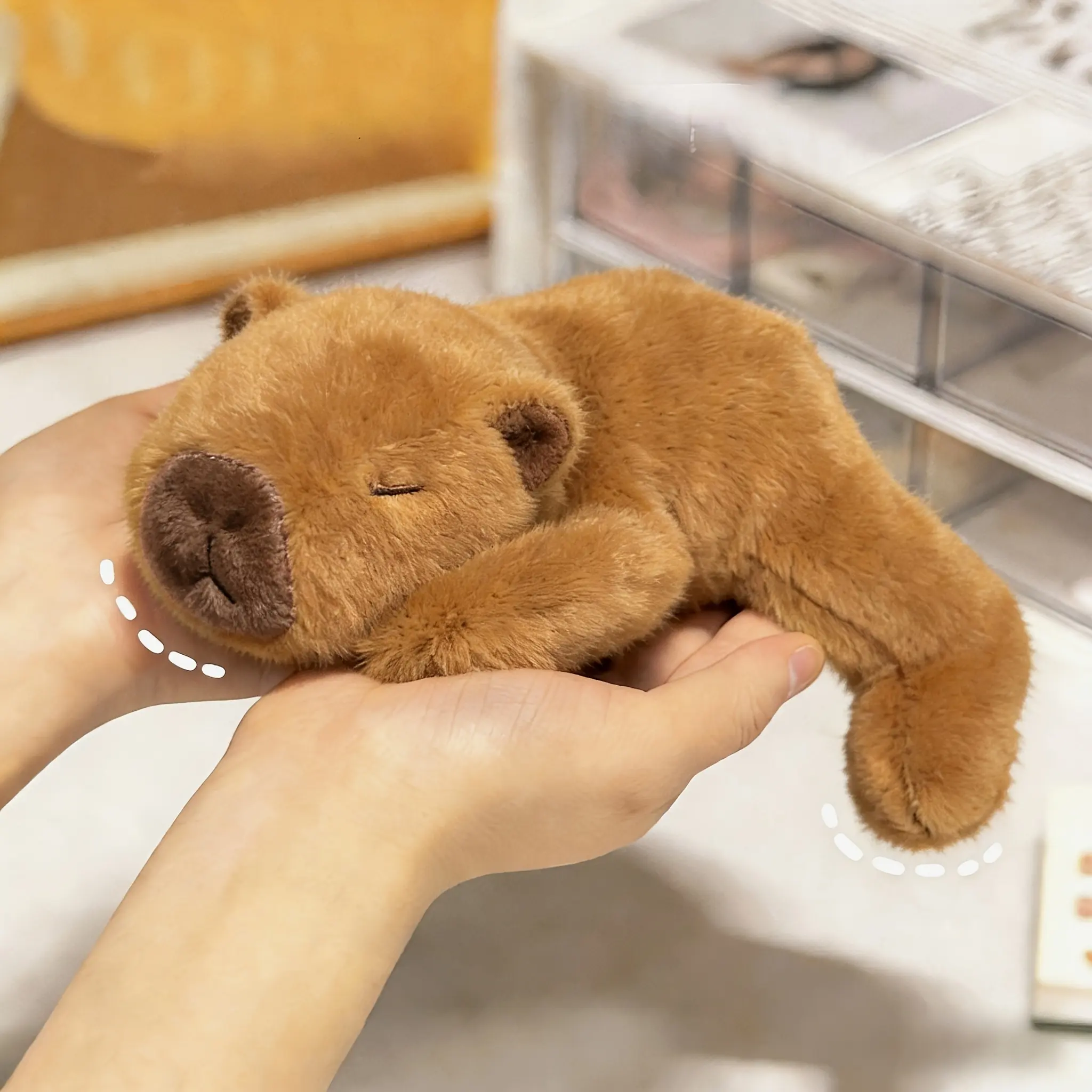 Papa Palm Series Plush Figures Capibara Plush Toys Children's Gifts Birthday Gifts Holiday Gifts Plush Figures Plush Toys
