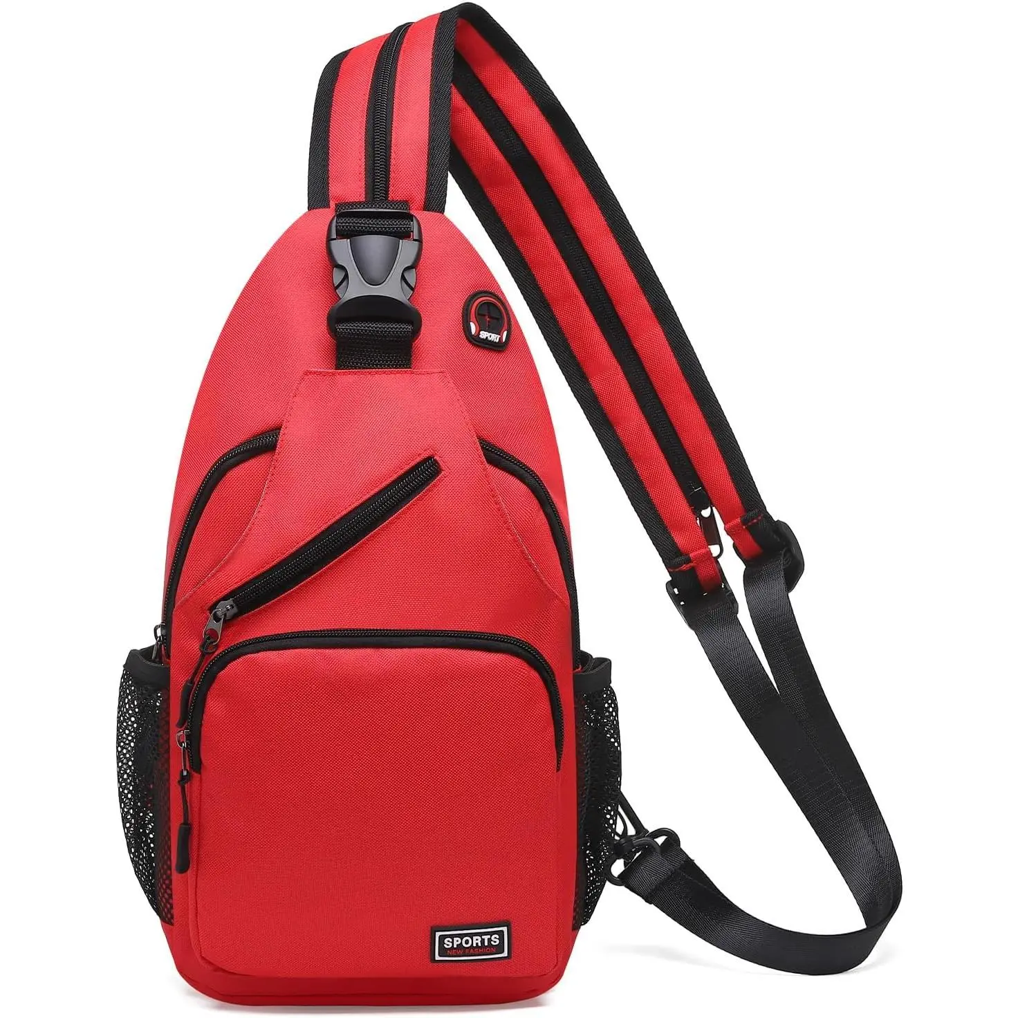 Convertible Sling Bag for Women Men Fit for 7.9" Tablet | Lightweight Mini Crossbody Backpack Daypack Anti- with Water Bottle Holder for Casual Travel  Hiking