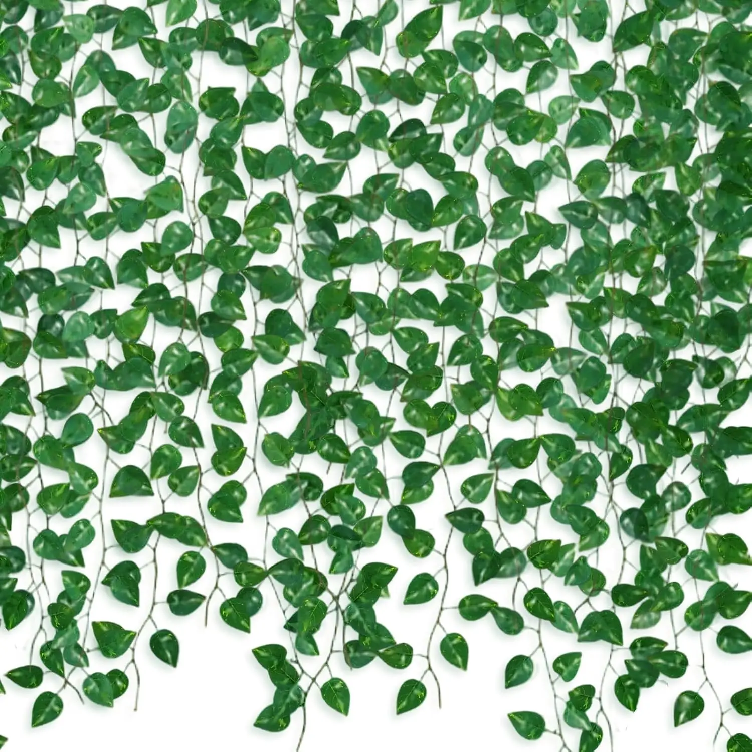12 Pack 86Ft   Artificial Vines for Room Decor, Faux ivy Greenery Garland for  teen girls bedroom living Aesthetic  Dorm Wall Decoration, Wedding Easter Christmas Party