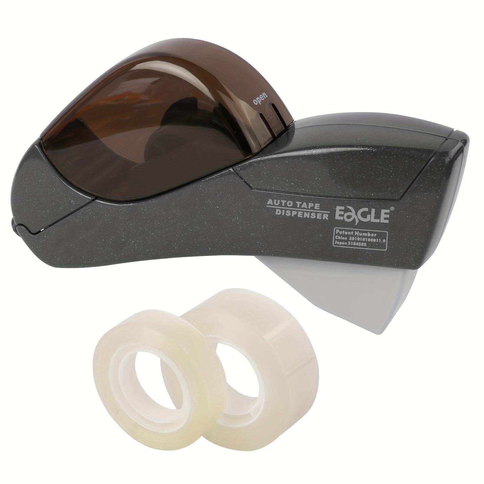 Eagle Automatic Tape Dispenser, a Single-Handed Tape Gun Ideal for Wrapping Gifts During Christmas And at Home, Includes a Complimentary Roll of 0.5 Inch (12 Mm) Tape And a Roll of 0.75 Inch (19 Mm) Tape