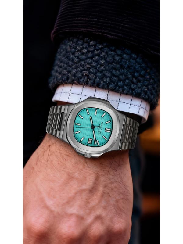 NAVIFLZ NFVZ High Quality Top Luxury Man Watch Sports Waterproof Luminous Date Men Wristwatch Square Dial Automatic Mechanical